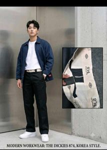 Dickies 874 Work Pants Black | Baggy Skater Trouse