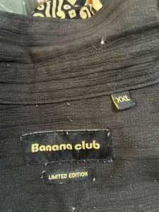 Limted Edition Banana Club Button-Down Shirt - X