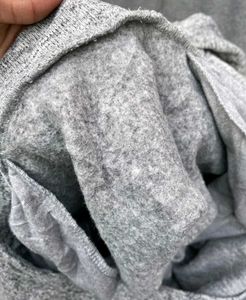 Gray Heathered Hoodie