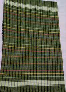 Mustered Checked Bath Cotton Towel
