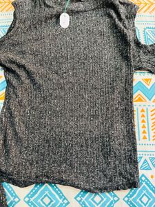 Cut Out Shoulder Top