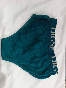 Diesel Teal Briefs