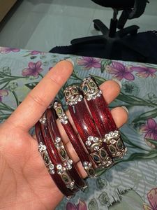 Exquisite Ethnic Bangles Set