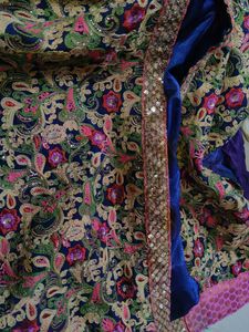 Embroidered Kashmiri kurta with heavy work , sequi