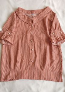Vintage Striped Blouse