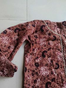 Elegant Printed Kurta Set with Dupatta