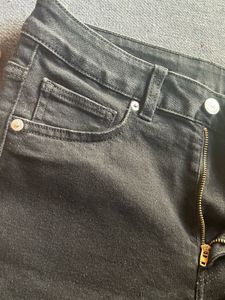 Classic Black Denim Jeans