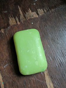 Handmade Pink Oval Soap Bar