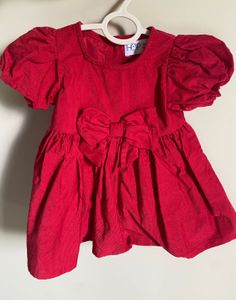 Westside Red Bow Dress