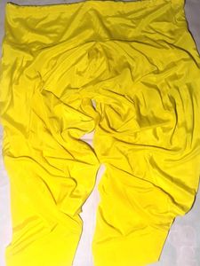 Vibrant Yellow Peacock Embroidered Kurta Set