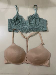 Lace & Smooth Push-Up Bras (Set of 2)