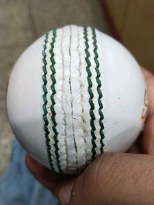 lether ball white.. duse bal