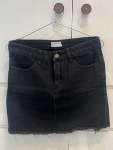 Mini Denim Skirt