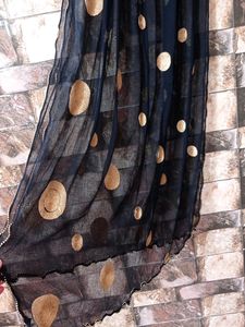Z Black Moti Embroidered Duppata