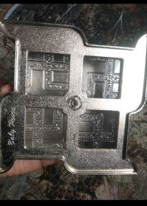 Antique Silver dryfruits organizer