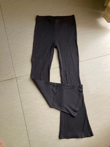 H&amp;M Flared Ribbed Leggings For Women