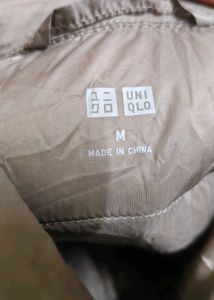 Uniqlo Brown Down Jacket