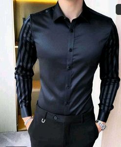 branded Stylish Black Shirt ( 2xl , 44 Size)