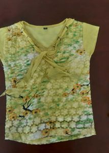 2 cute tops for little girls 3 to 6 yrs