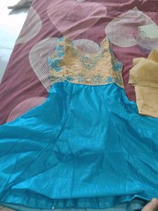 4 color available Girl's Party Wear Dress