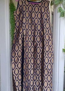 Navy blue party wear Kurta