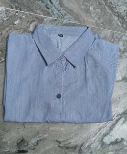 Men's Blue Casual Shirt