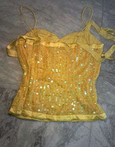 sequin top