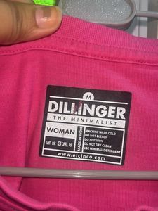 Pink Graphic Print T-Shirt