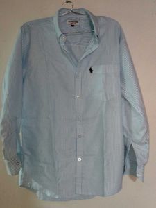 Men's Striped Button-Down U.S Polo Assn
