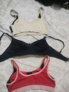 Bundle of 3 Women's Briefs and  bra nd duppat