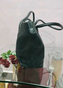 Classic Black Shoulder Bag