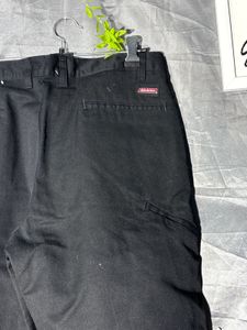 Dickies Black Distressed Hem Shorts