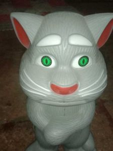 Talking Tom Cat Toy[if touch 1 ear song come)