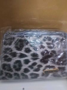 Leopard Print Clutch Bag