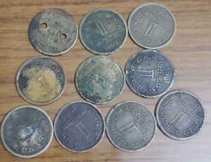 Rare Vintage Indian Coins 10pcs Combo