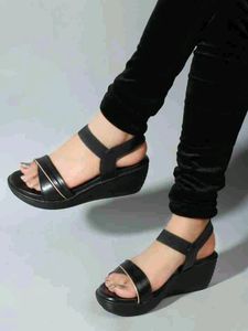 Open Toe Wedge Heels
