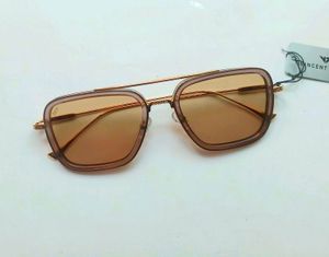 Vincent Chase Metal Gold Full Rim Square