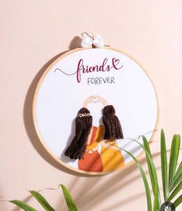 Embroidery Friendship Hoop