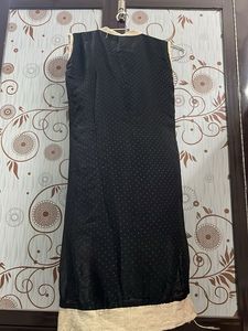 Elegant Black Kurta