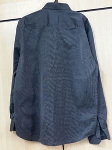 Classic Black Men's Dress Shirt