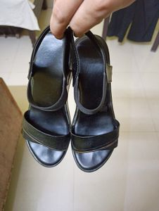 Open Toe Wedge Heels