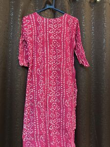 Bandhani Maternity Kurti with plazzo
