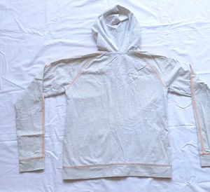 Gray Full-Zip Hoodie