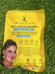 Wild Glow Kojic Acid & Turmeric Cleansing Pads
