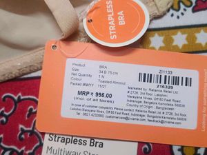 Elegant Strapless Bra