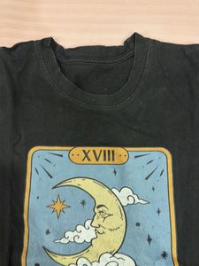 Black Tarot Moon T-Shirt