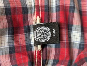 Umm Red Checkered Casual Shirt