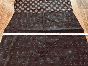 Stylish polka dot and chevron print kurta