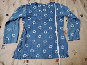 Blue Printed Kurta
