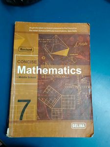 Concise Mathematics - Middle School 7